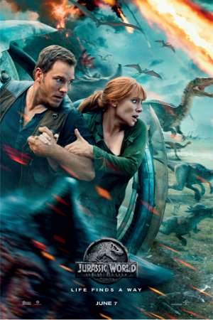 Feature image Jurassic World Fallen Kingdom 2018 Dual Audio Hindi English Movie