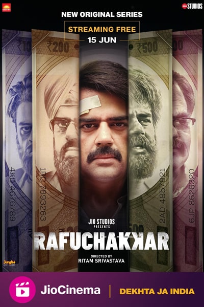 Feature image Download Rafuchakkar (Season 1) Hindi Jio Cinema Originals WEB Series available in 1080p, 720p & 480p Qualities For Your Mobile/tablet/Computer. This series...
