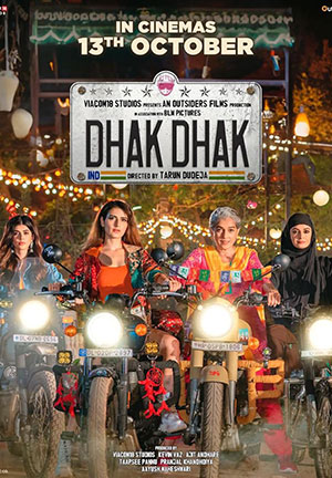 Feature image ✅ Download Dhak Dhak (2023) Hindi Full Movie and available in 480p & 720p & 1080p. This movie is based on Drama and available in Hindi.