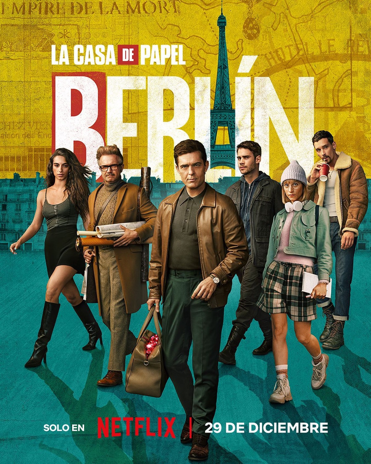 Feature image ✅ Download Money Heist – BERLIN (2023) Season 1 Multi Audio {Hindi-English-Spanish} WEB Series Complete All Episodes Available in 480p & 720p & 1080p...
