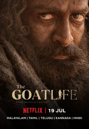 Feature image ✅ Download Aadujeevitham – The Goat Life (2024) WEB-DL Multi Audio Full Movie and available in 480p & 720p & 1080p. This movie is based on Adventure, Drama...