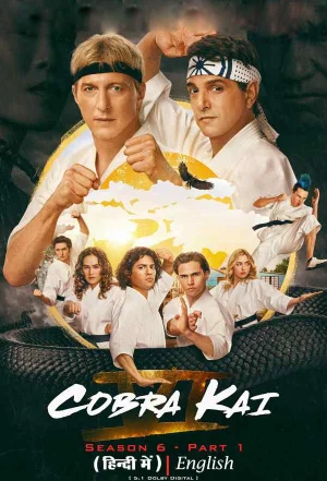 Feature image ✅Download Cobra Kai (2024) Season 6 Dual Audio {Hindi-English} WEB Series Complete All Episodes Available in 480p & 720p & 1080p qualities. This NetFlix...